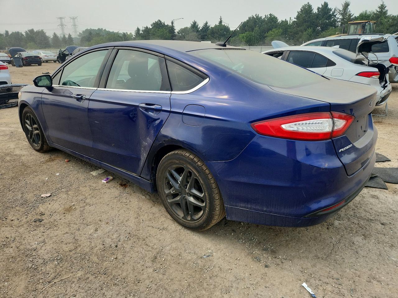 2013 Ford Fusion Se Blue vin: 3FA6P0H74DR109273