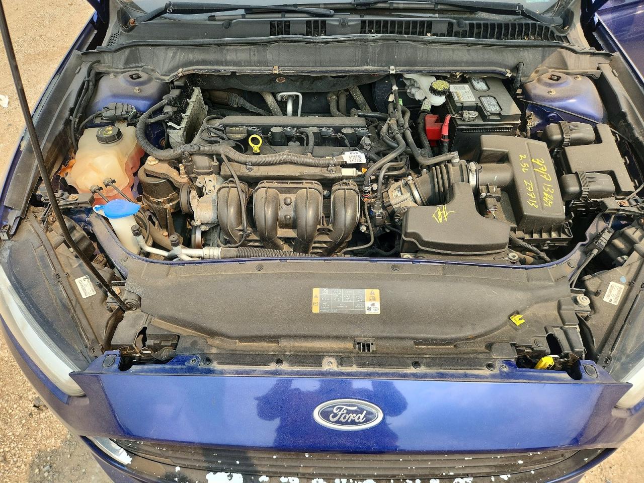 2013 Ford Fusion Se Blue vin: 3FA6P0H74DR109273