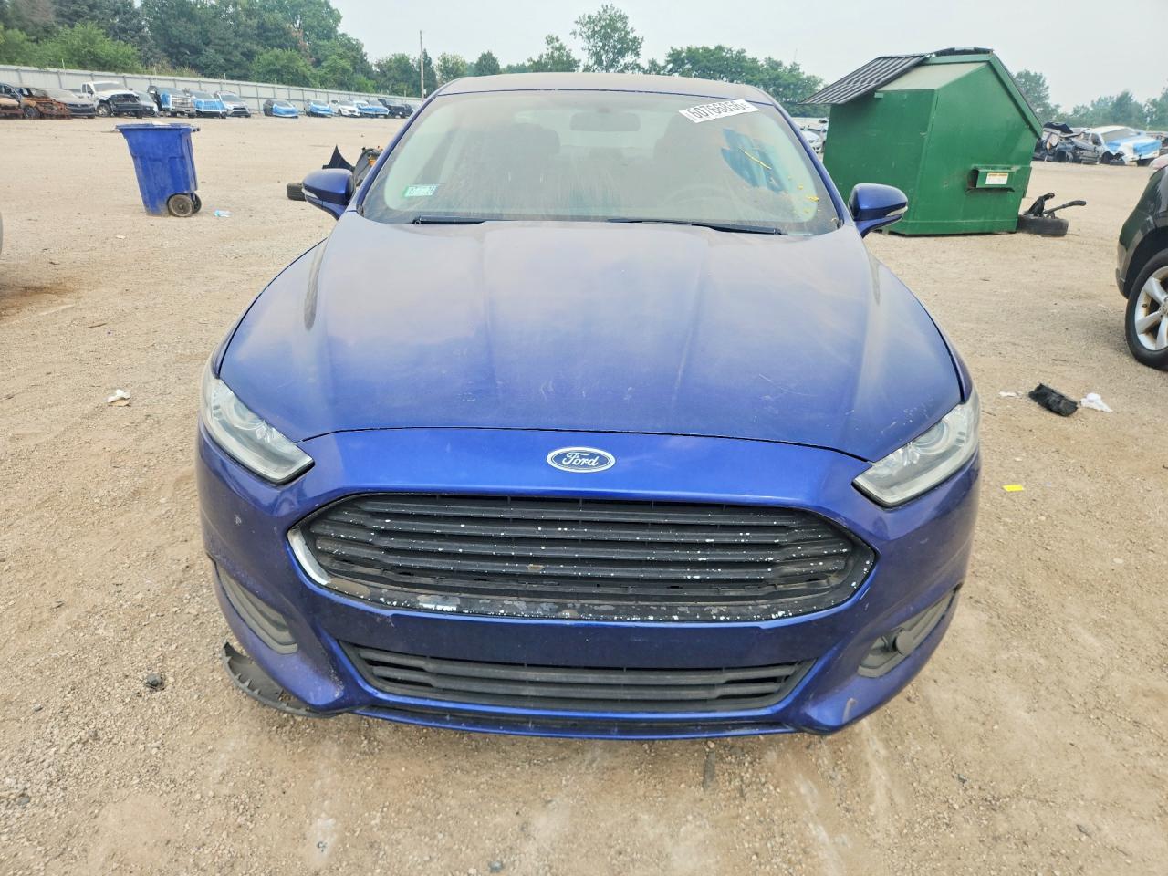 2013 Ford Fusion Se Blue vin: 3FA6P0H74DR109273