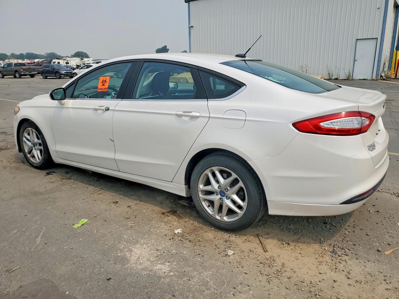 2013 Ford Fusion Se White vin: 3FA6P0H74DR119768