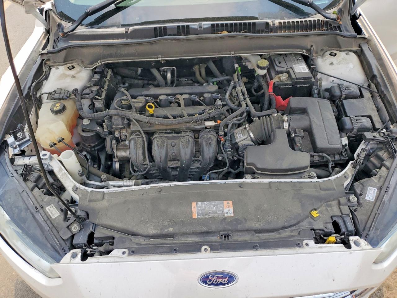 2013 Ford Fusion Se White vin: 3FA6P0H74DR119768