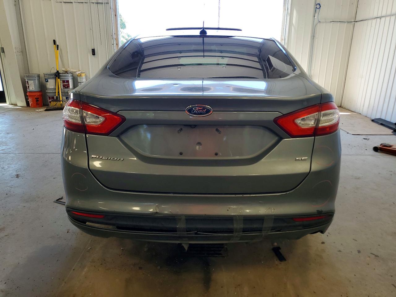 2013 Ford Fusion Se Silver vin: 3FA6P0H74DR119799