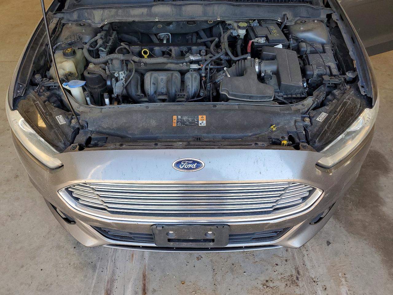 2013 Ford Fusion Se Silver vin: 3FA6P0H74DR119799