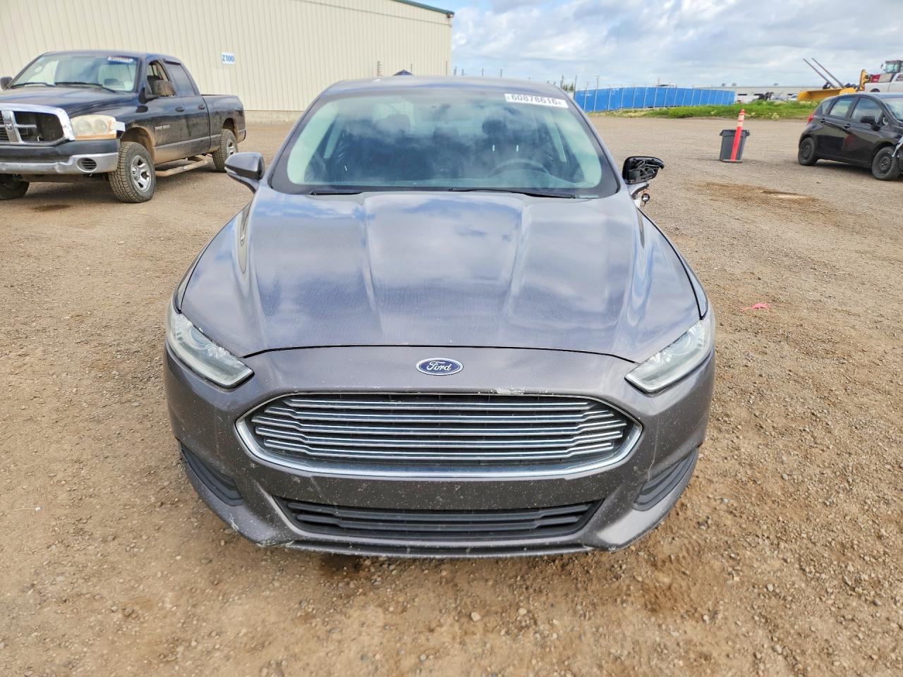 2013 Ford Fusion Se Gray vin: 3FA6P0H74DR121245