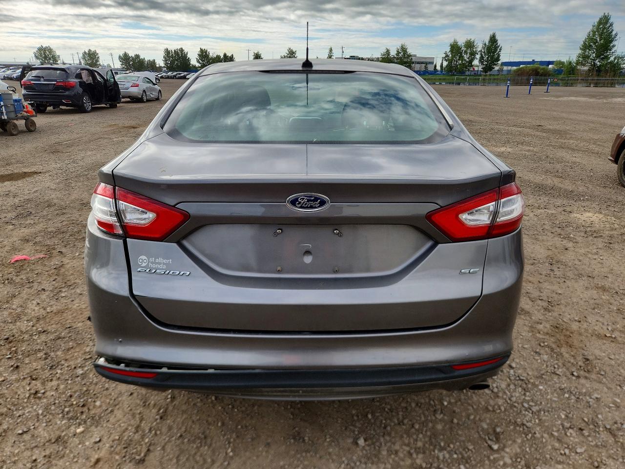 2013 Ford Fusion Se Gray vin: 3FA6P0H74DR121245
