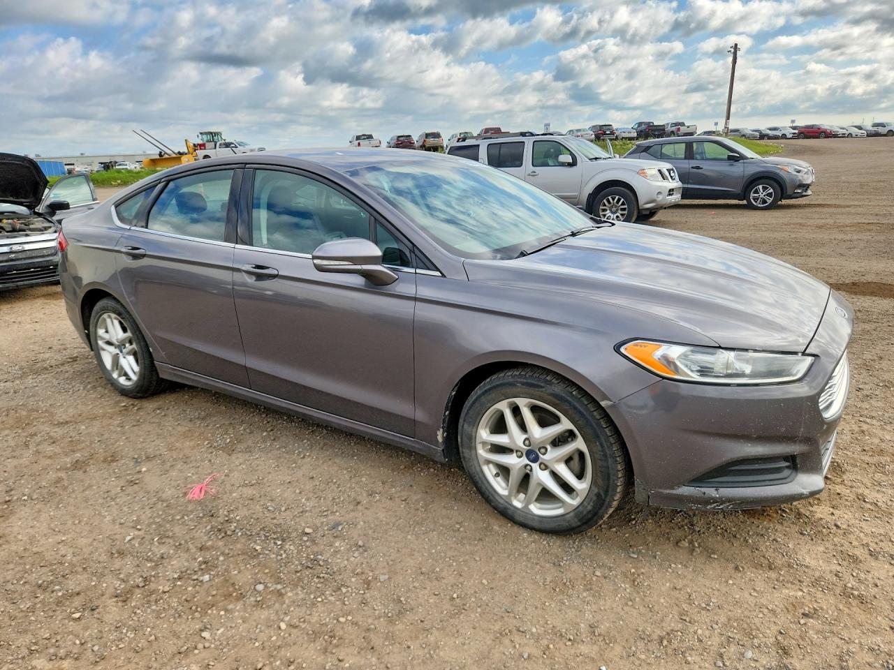2013 Ford Fusion Se Gray vin: 3FA6P0H74DR121245