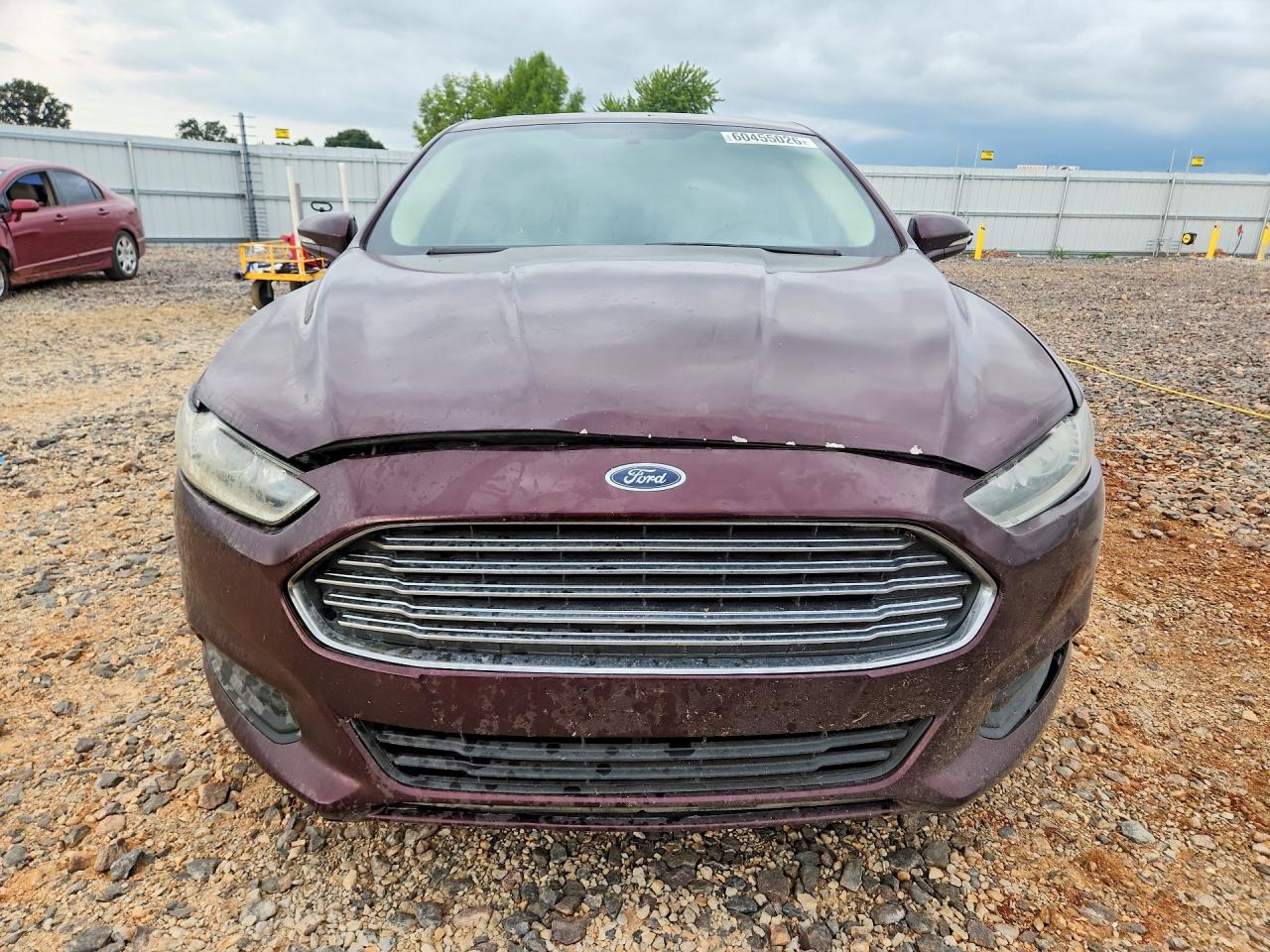 2013 Ford Fusion Se Burgundy vin: 3FA6P0H74DR141284