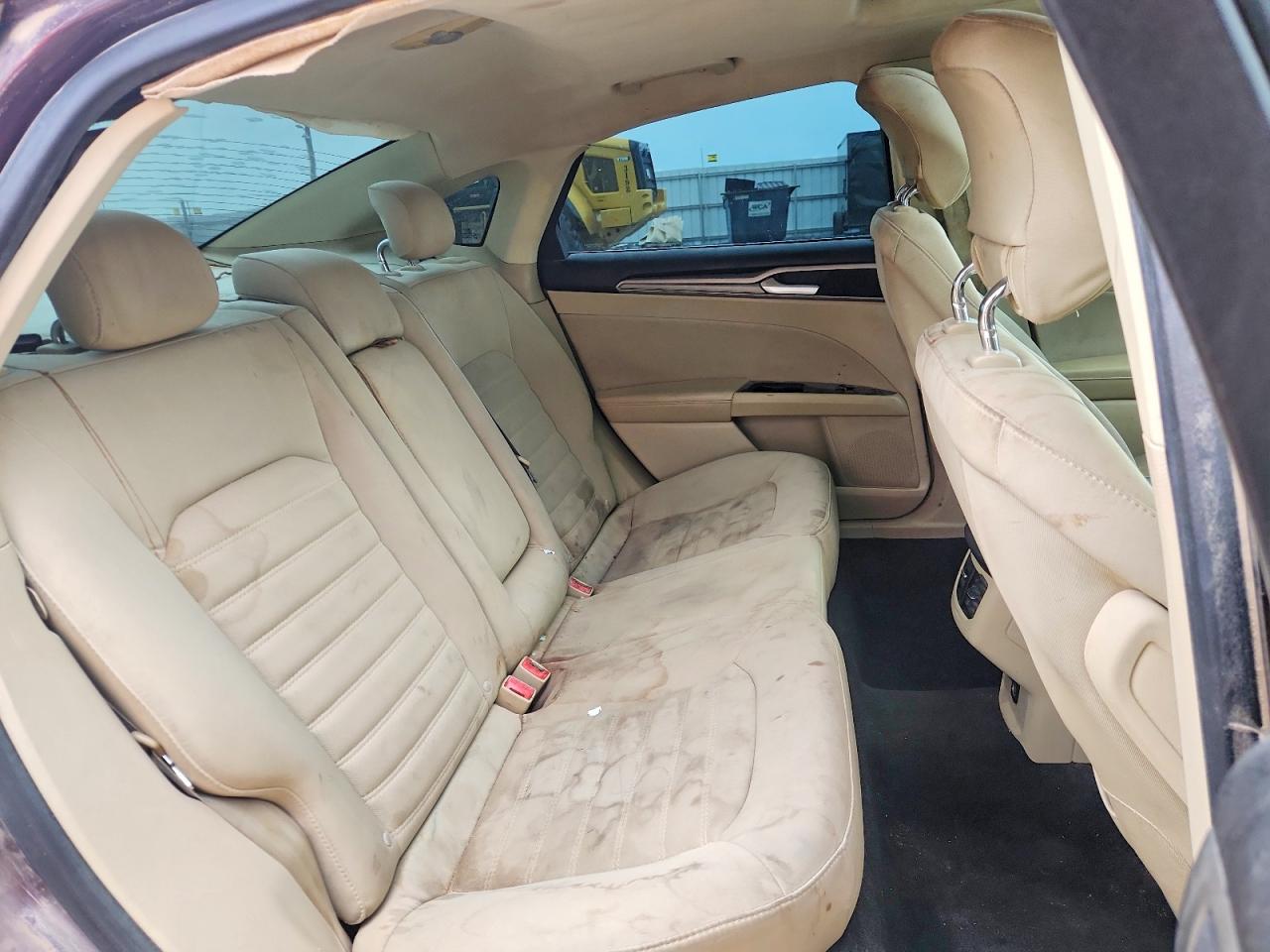 2013 Ford Fusion Se Burgundy vin: 3FA6P0H74DR141284