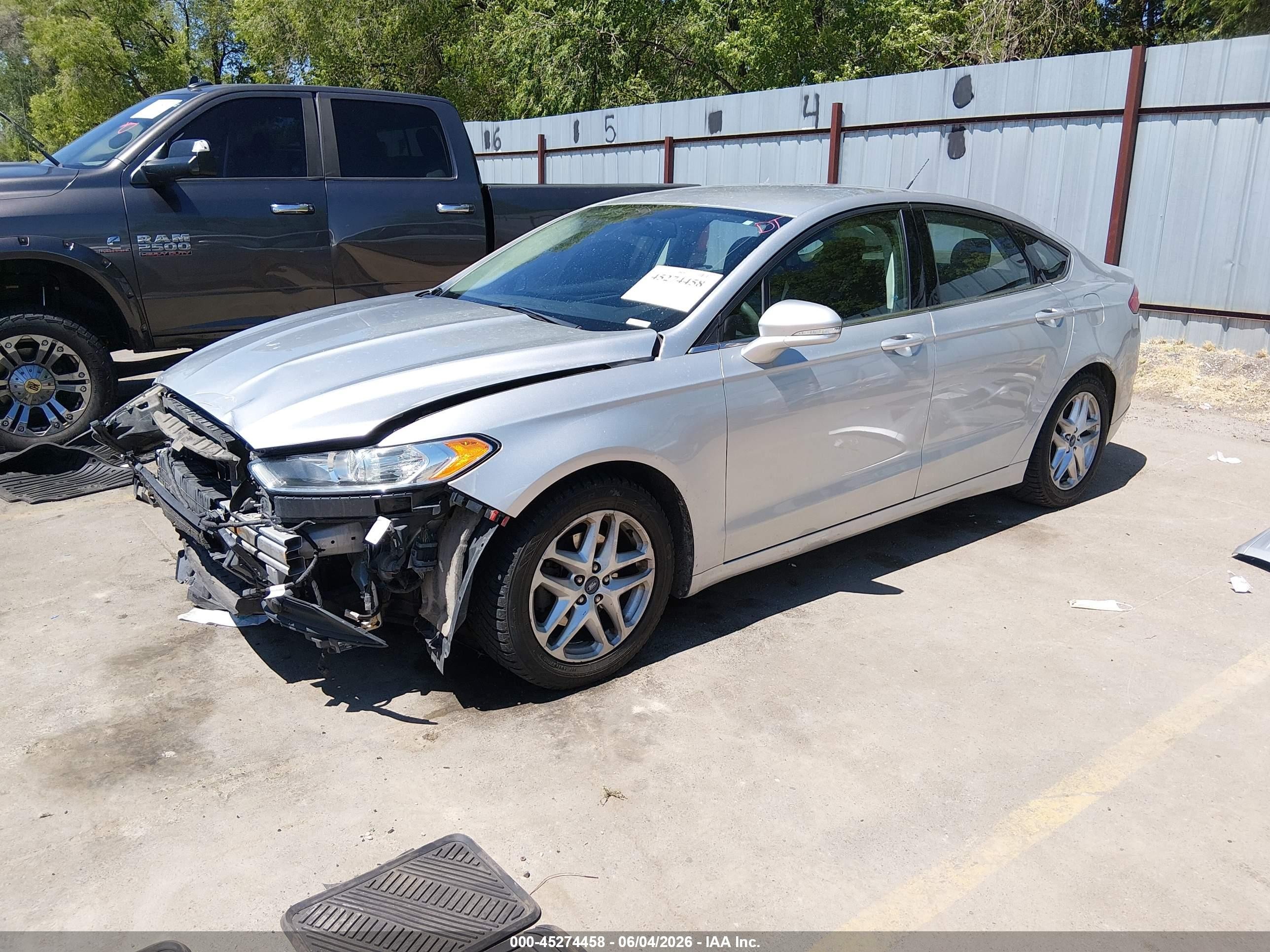 2013 Ford Fusion Se Silver vin: 3FA6P0H74DR177976