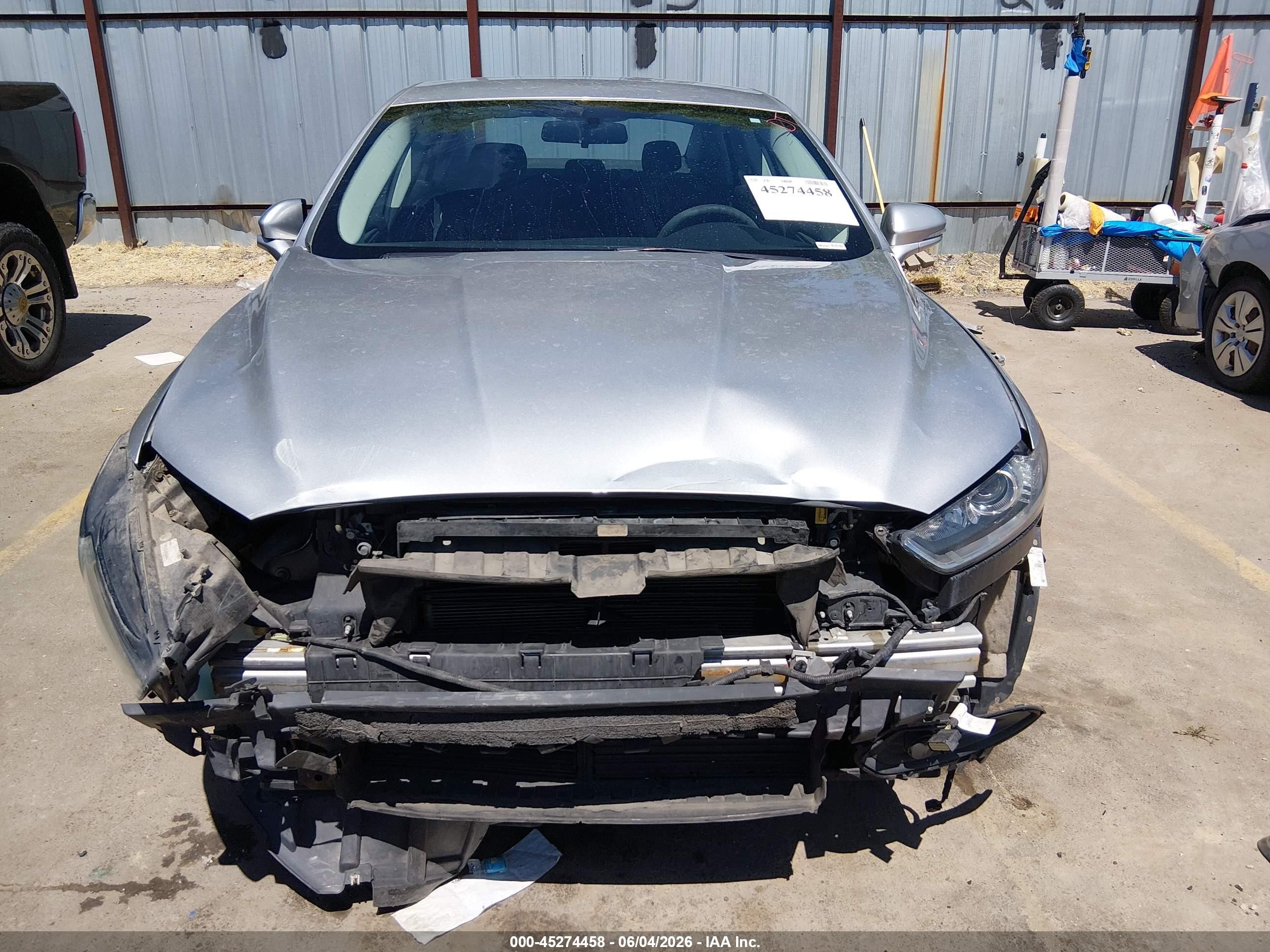 2013 Ford Fusion Se Silver vin: 3FA6P0H74DR177976