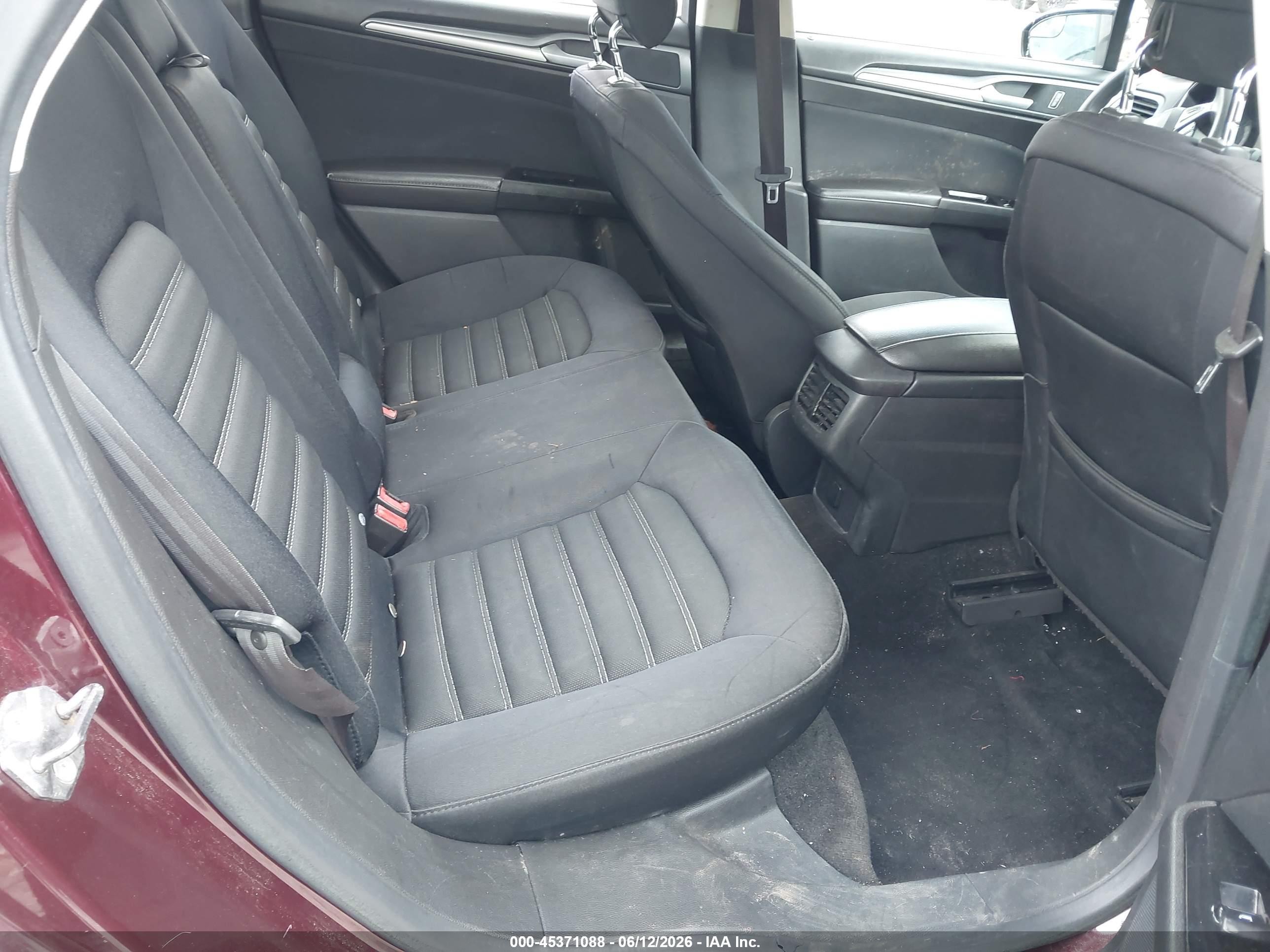 2013 Ford Fusion Se Бордовый vin: 3FA6P0H74DR230207