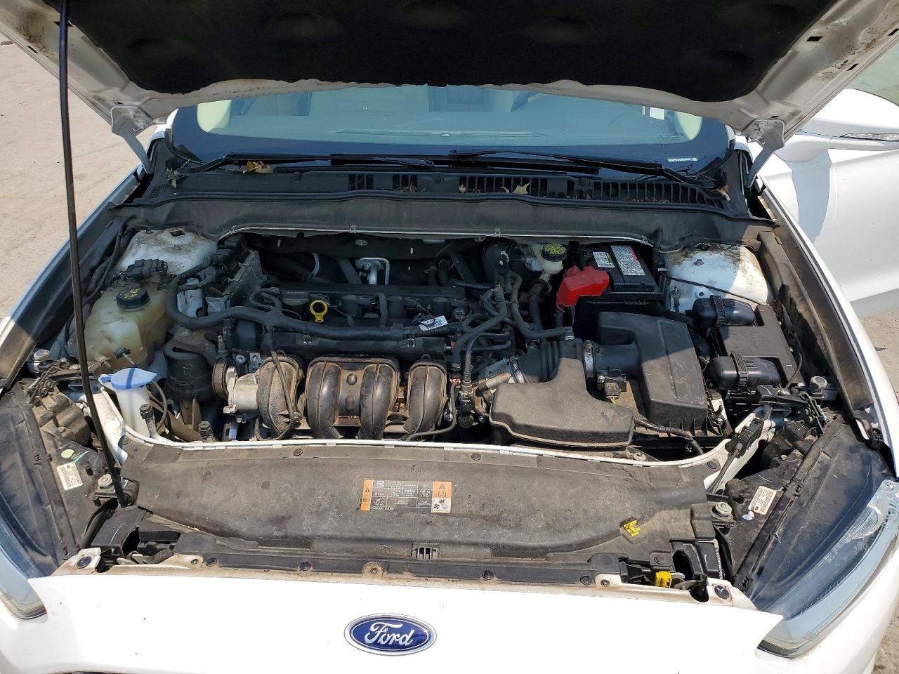 2013 Ford Fusion Se White vin: 3FA6P0H74DR259772
