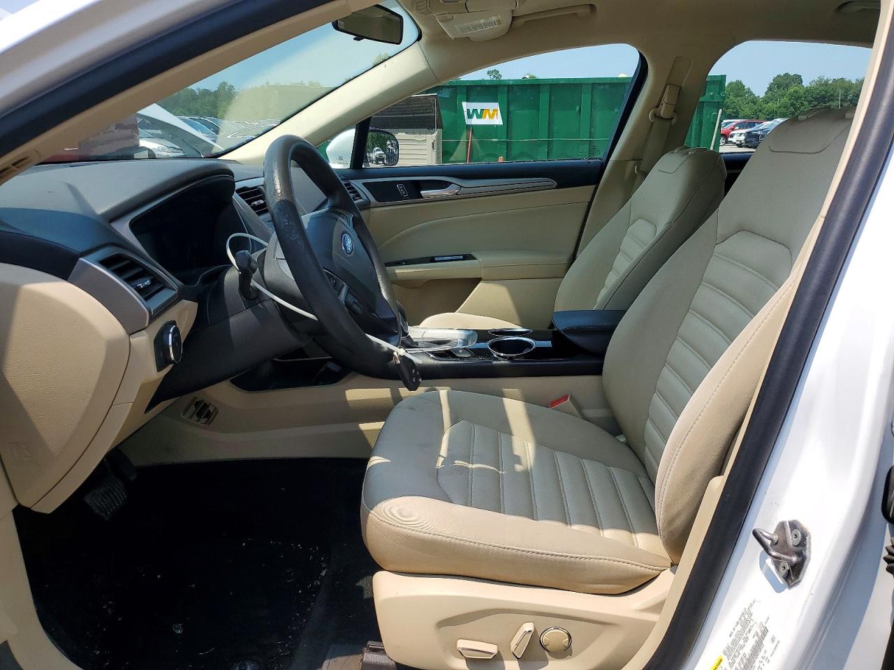 2013 Ford Fusion Se White vin: 3FA6P0H74DR259772