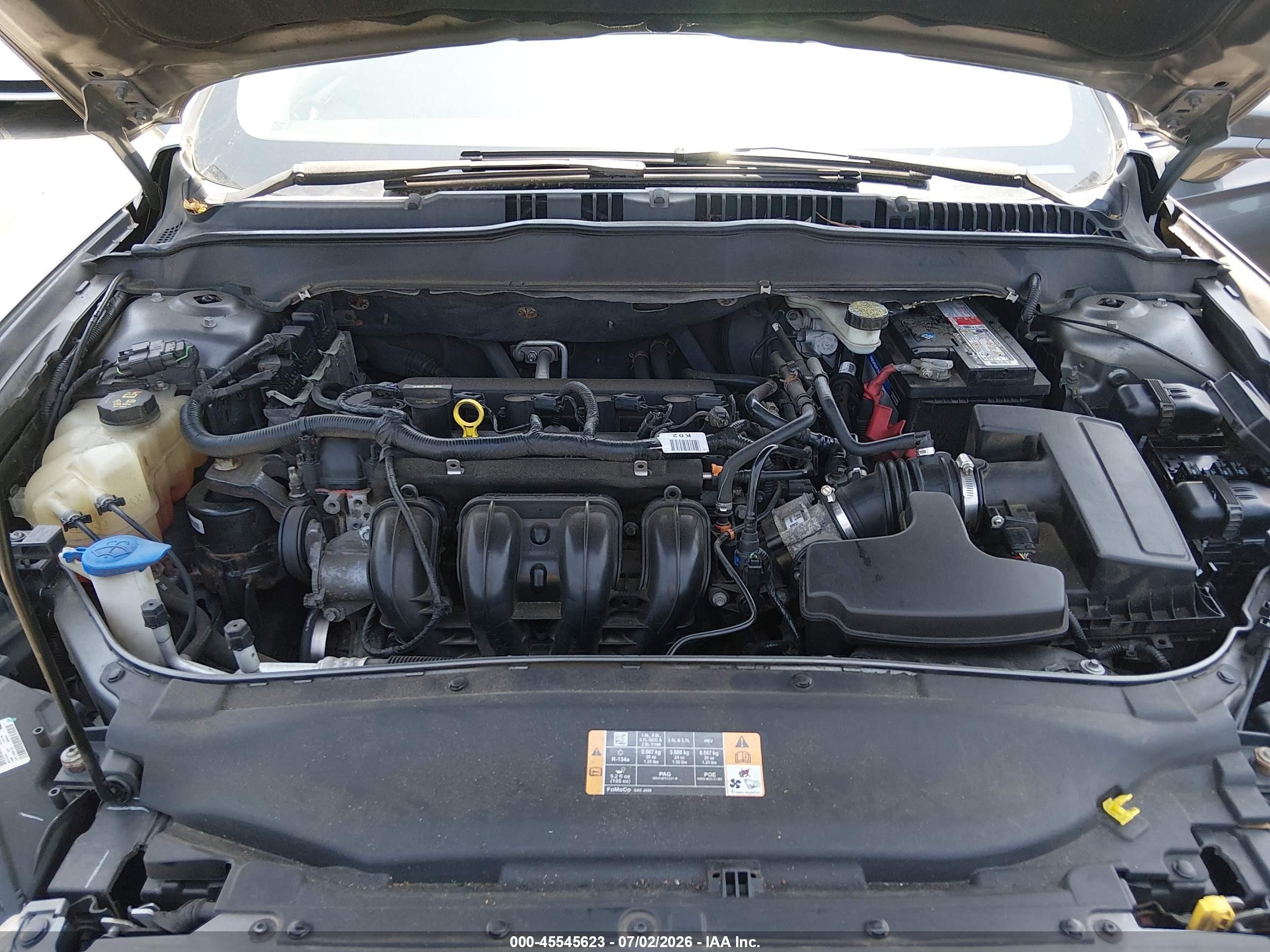 2013 Ford Fusion Se Gray vin: 3FA6P0H74DR335832