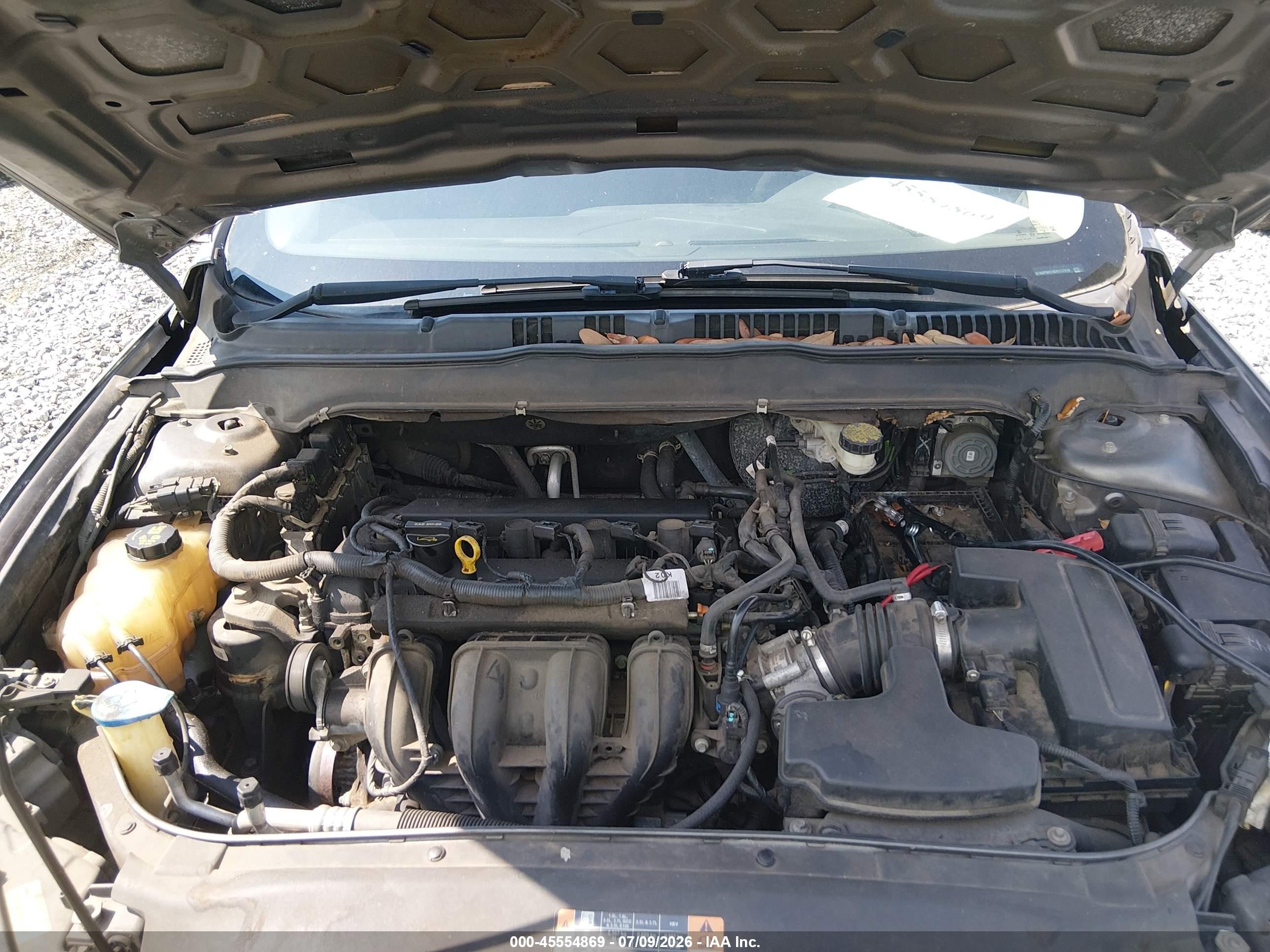 2014 Ford Fusion Se Gray vin: 3FA6P0H74ER117410