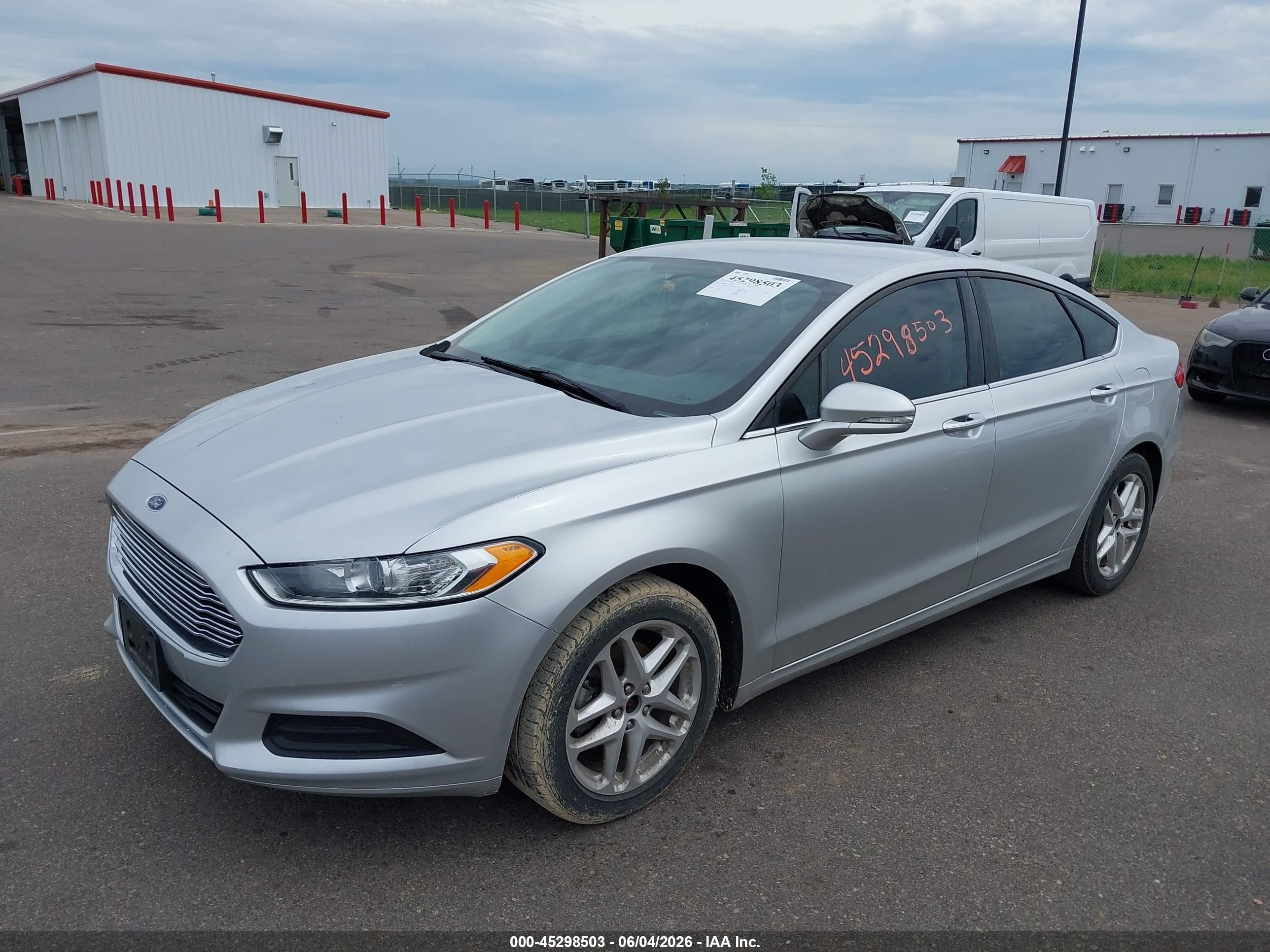 2014 Ford Fusion Se Silver vin: 3FA6P0H74ER127015