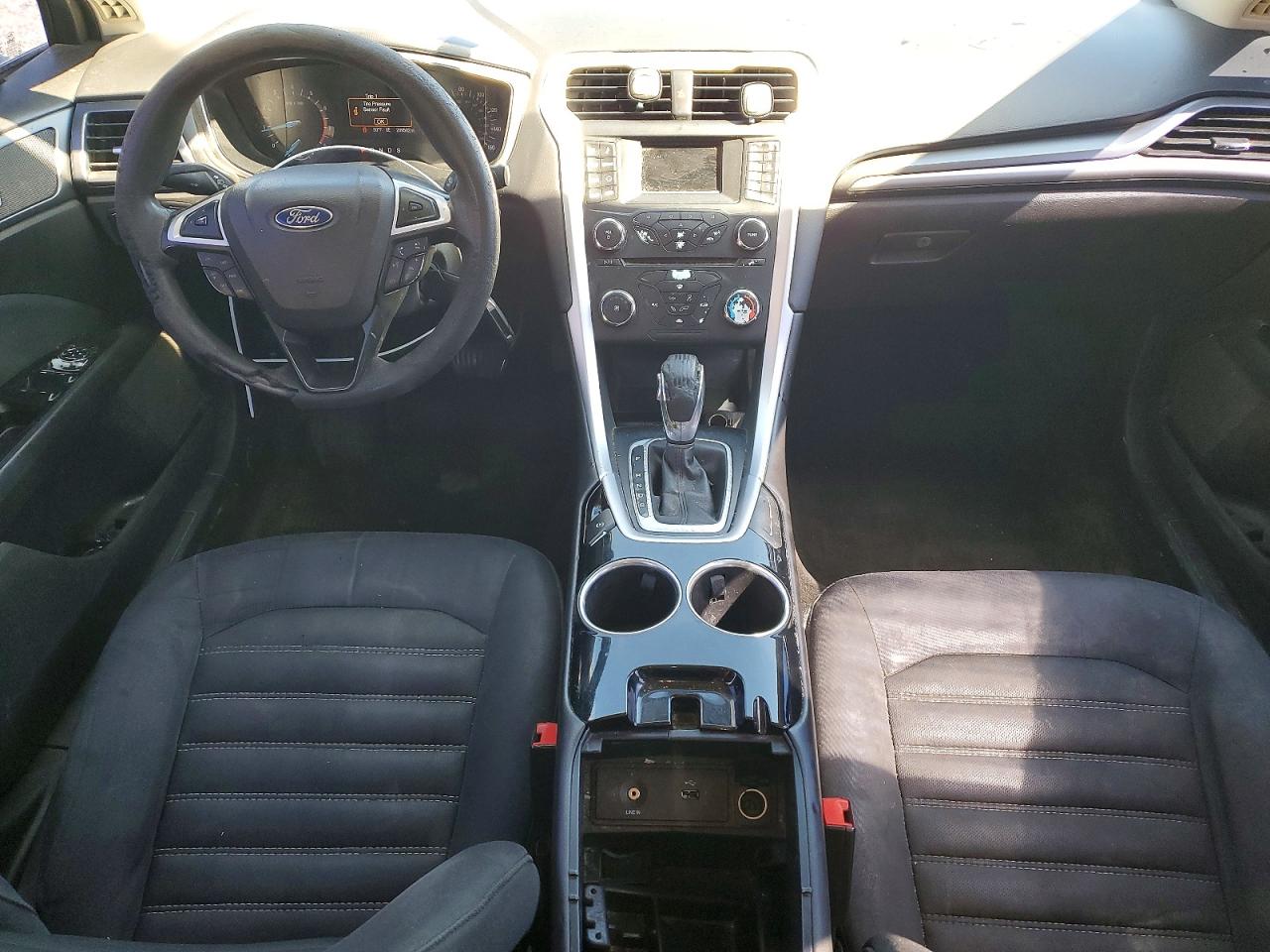 2014 Ford Fusion Se Black vin: 3FA6P0H74ER130206