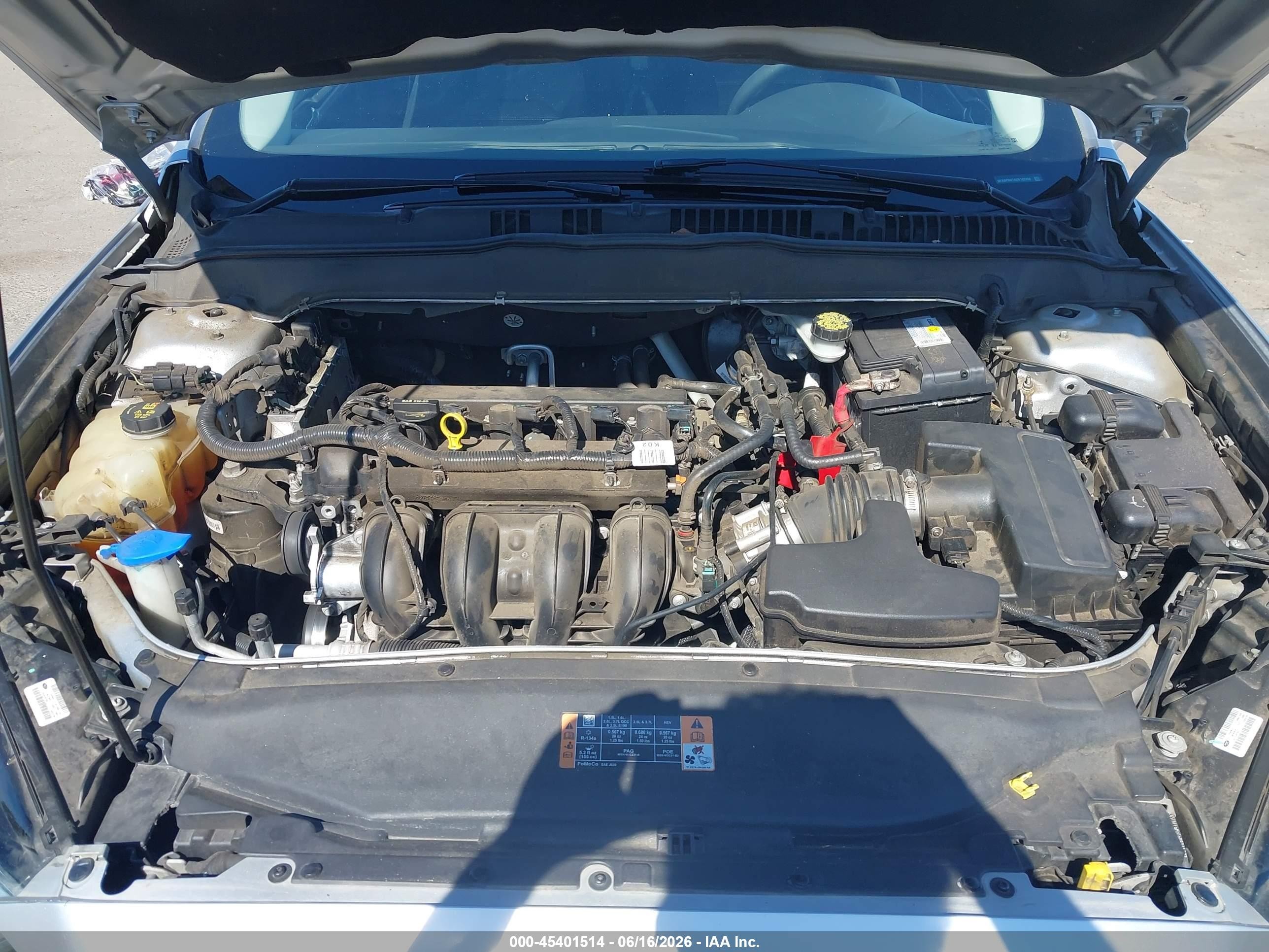 2014 Ford Fusion Se Silver vin: 3FA6P0H74ER143702