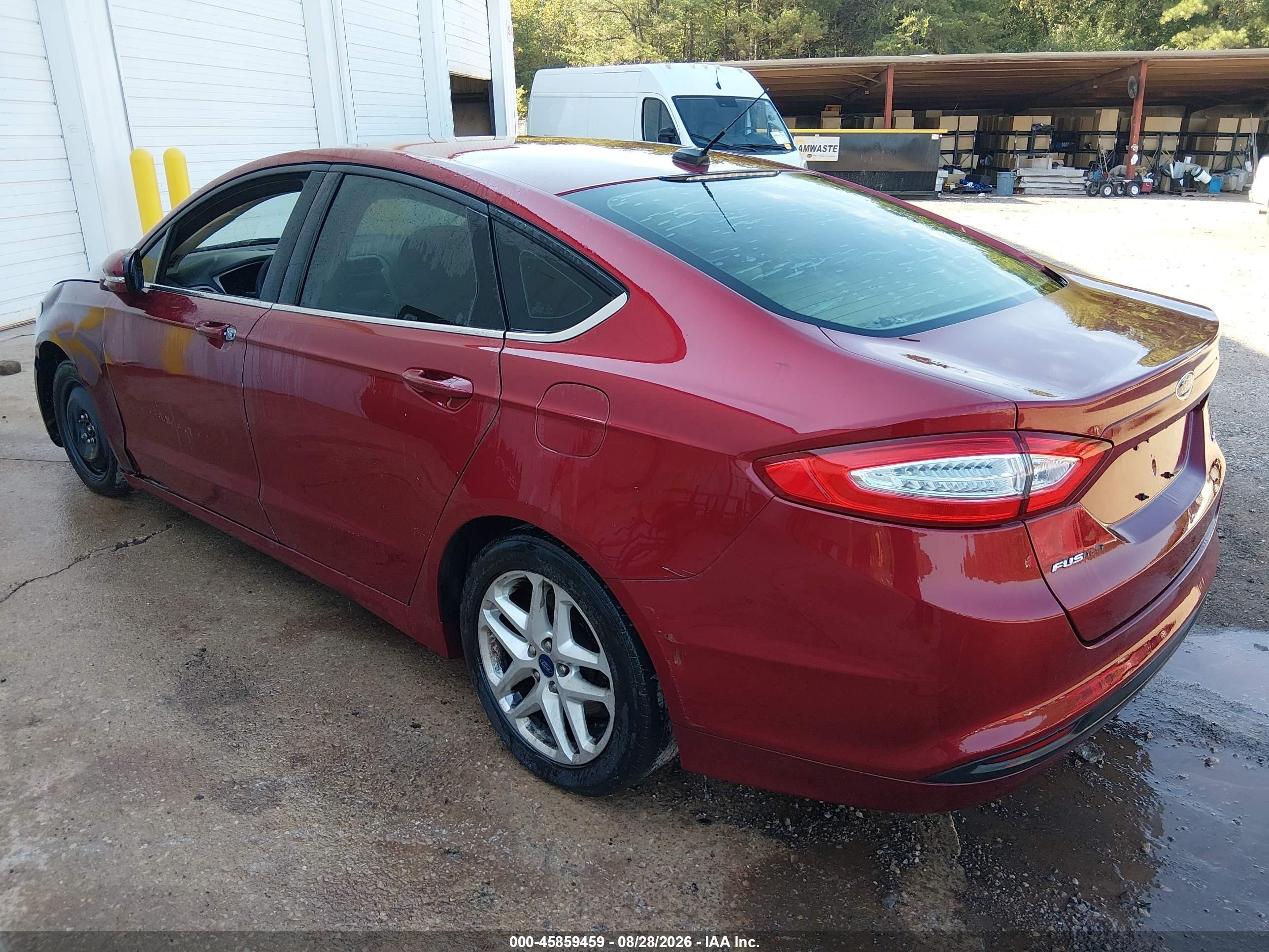 2014 Ford Fusion Se Maroon vin: 3FA6P0H74ER173847