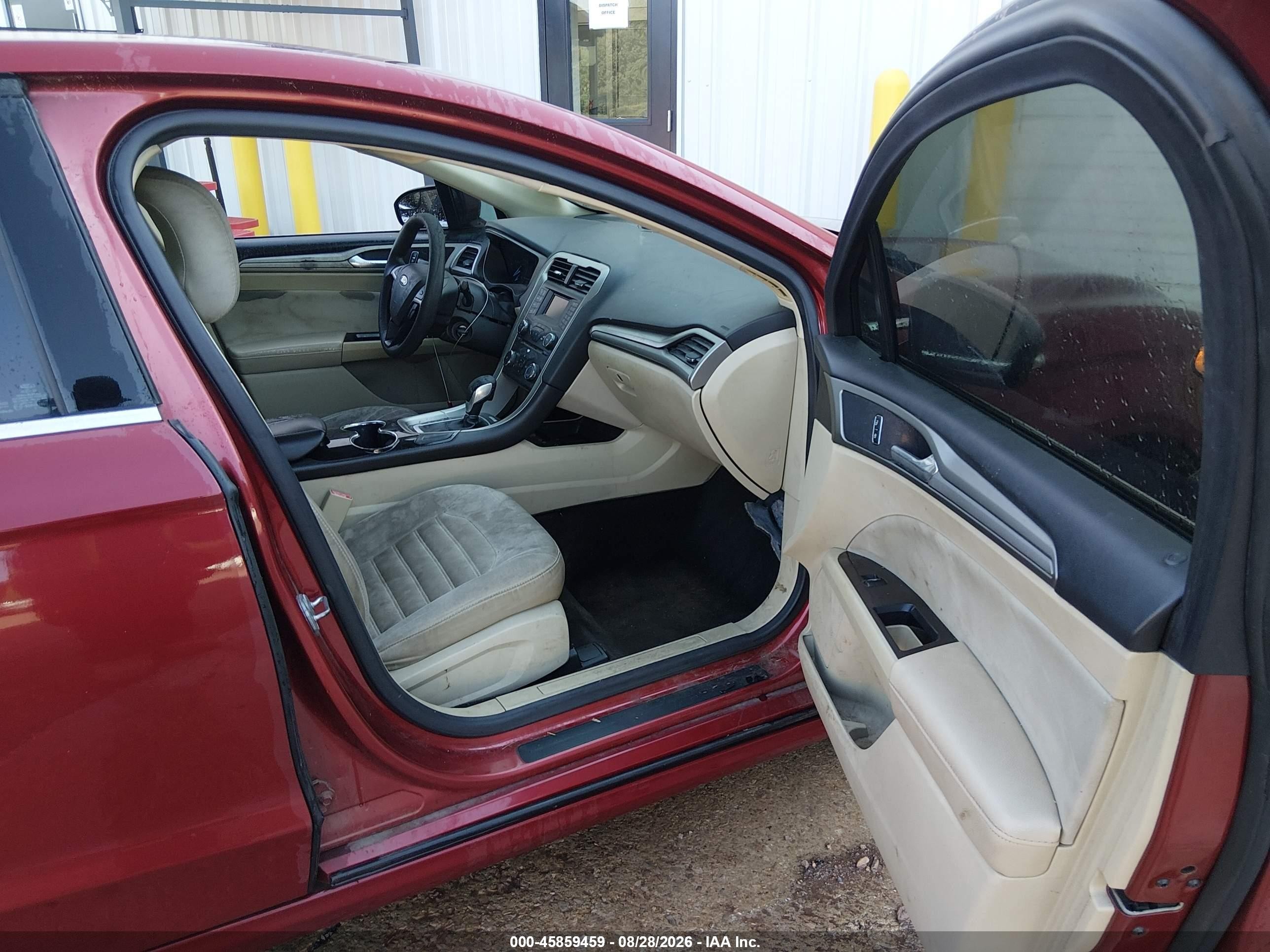 2014 Ford Fusion Se Maroon vin: 3FA6P0H74ER173847