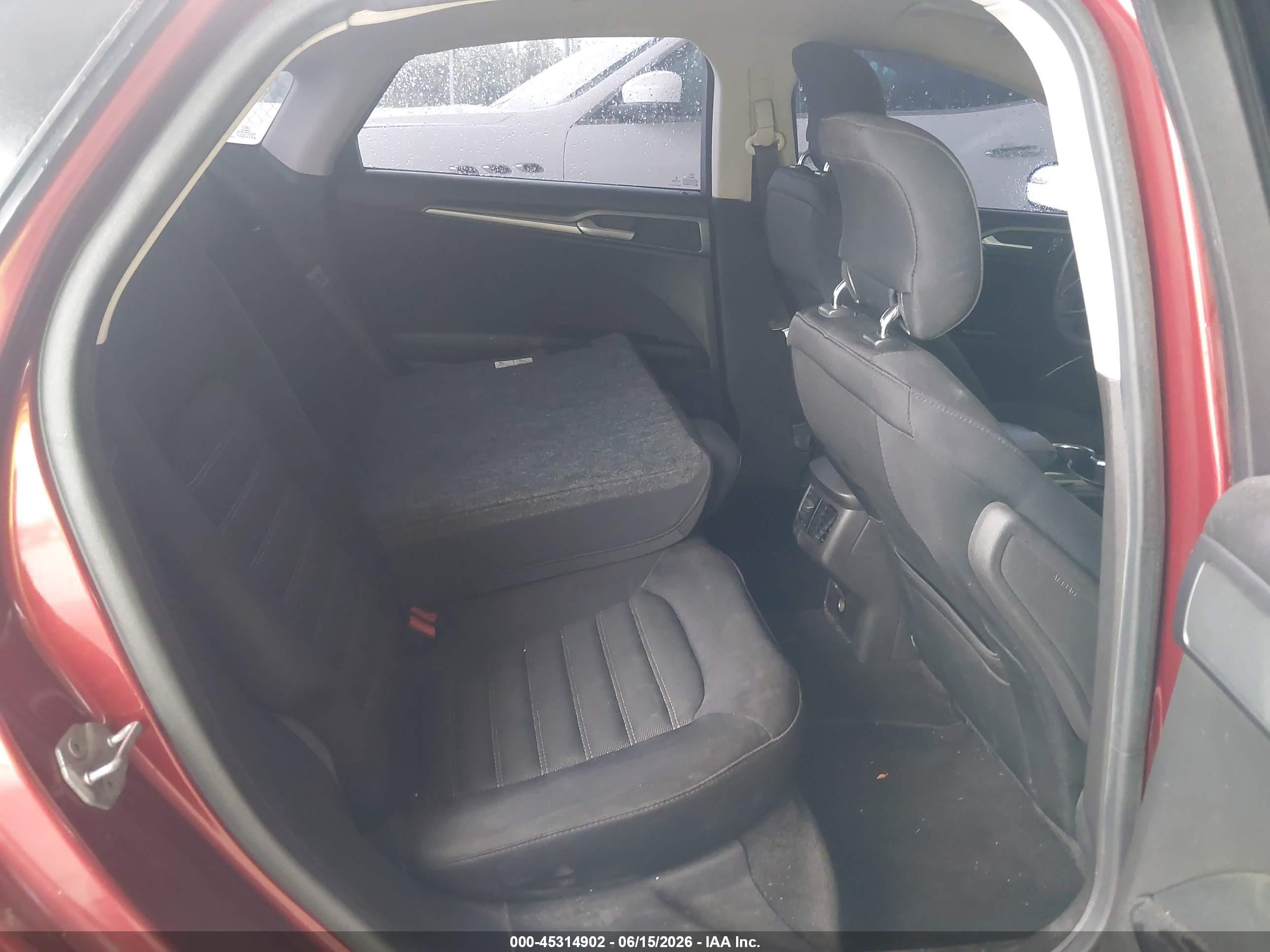 2014 Ford Fusion Se Orange vin: 3FA6P0H74ER175453