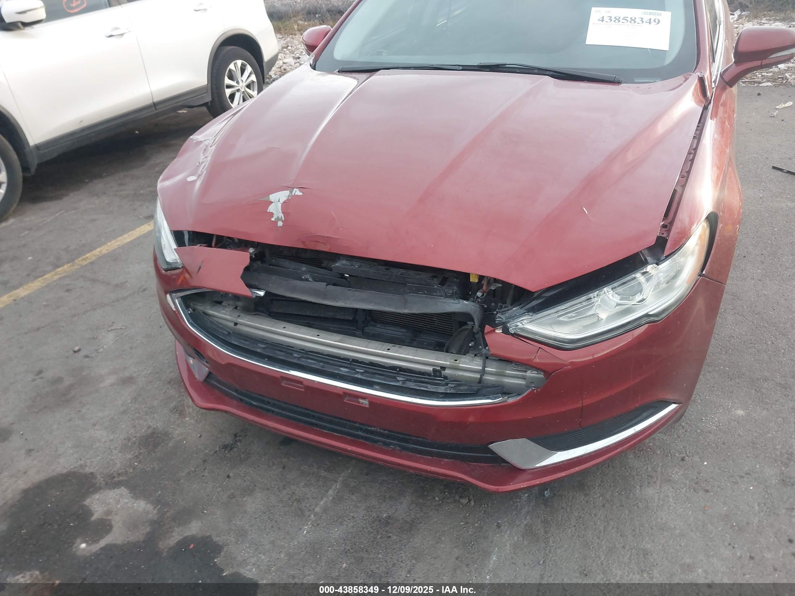 2014 Ford Fusion Se Red vin: 3FA6P0H74ER214655