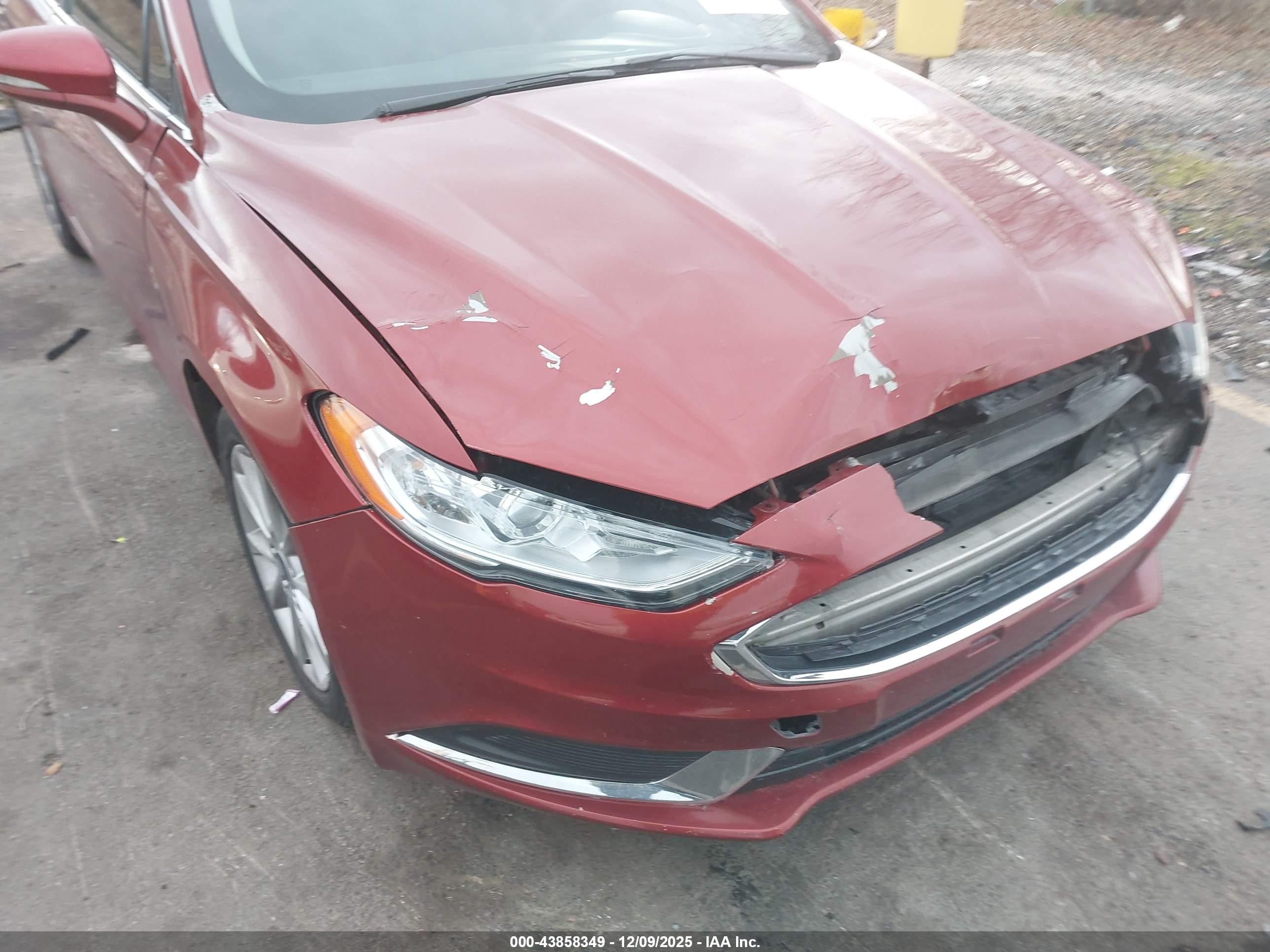 2014 Ford Fusion Se Red vin: 3FA6P0H74ER214655