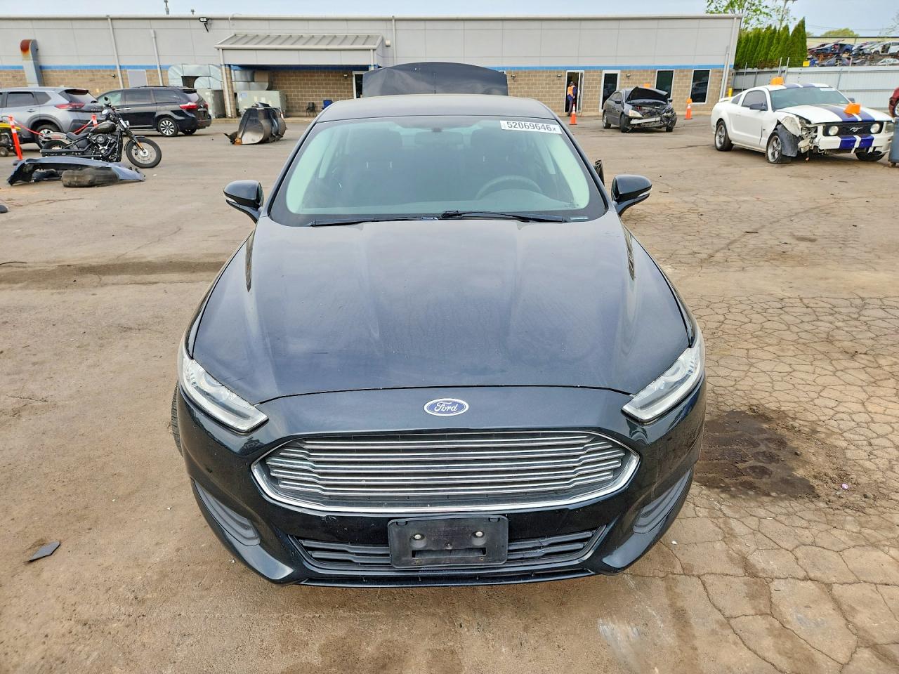 2014 Ford Fusion Se Black vin: 3FA6P0H74ER229852