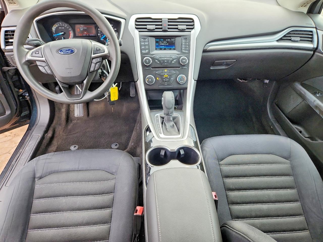 2014 Ford Fusion Se Black vin: 3FA6P0H74ER229852