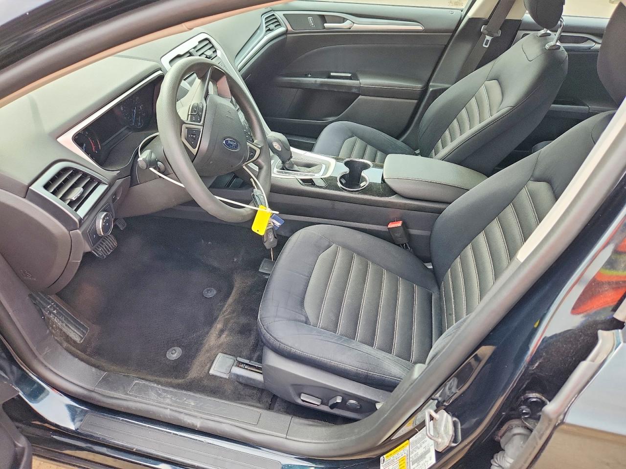 2014 Ford Fusion Se Black vin: 3FA6P0H74ER229852