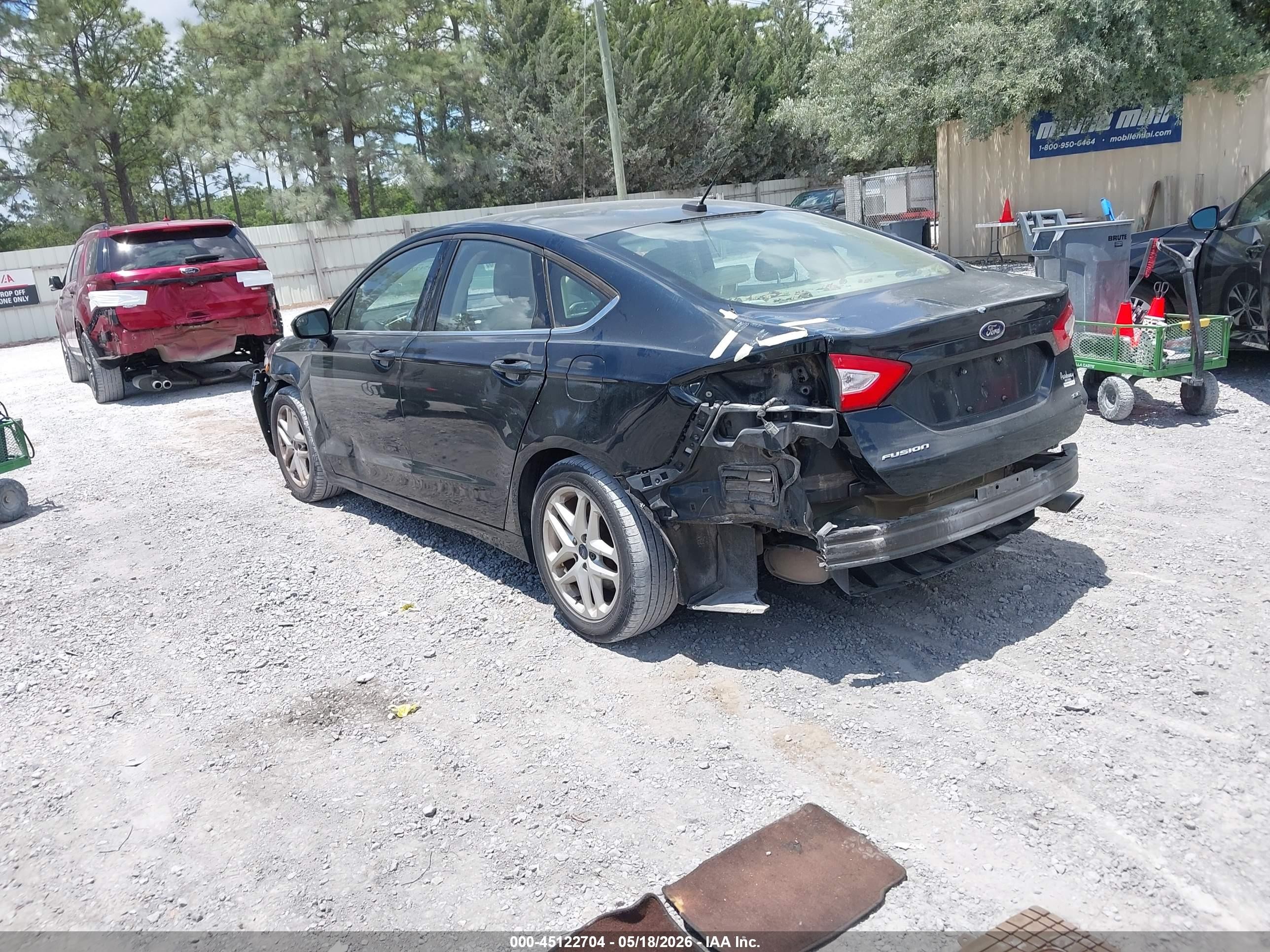 2014 Ford Fusion Se Dark Blue vin: 3FA6P0H74ER252063