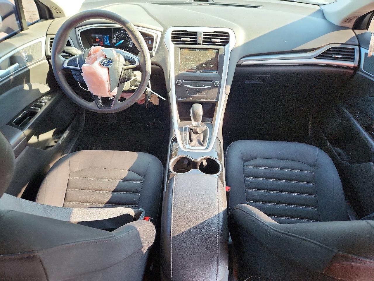 2014 Ford Fusion Se Gray vin: 3FA6P0H74ER256517