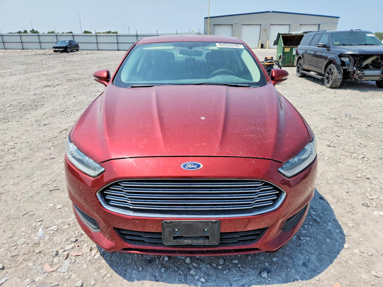2014 Ford Fusion Se Orange vin: 3FA6P0H74ER261149