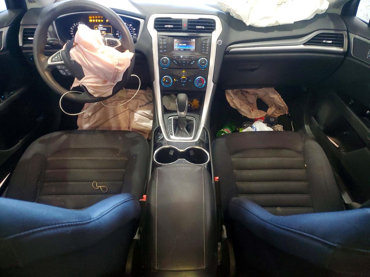 2014 Ford Fusion Se Blue vin: 3FA6P0H74ER313489