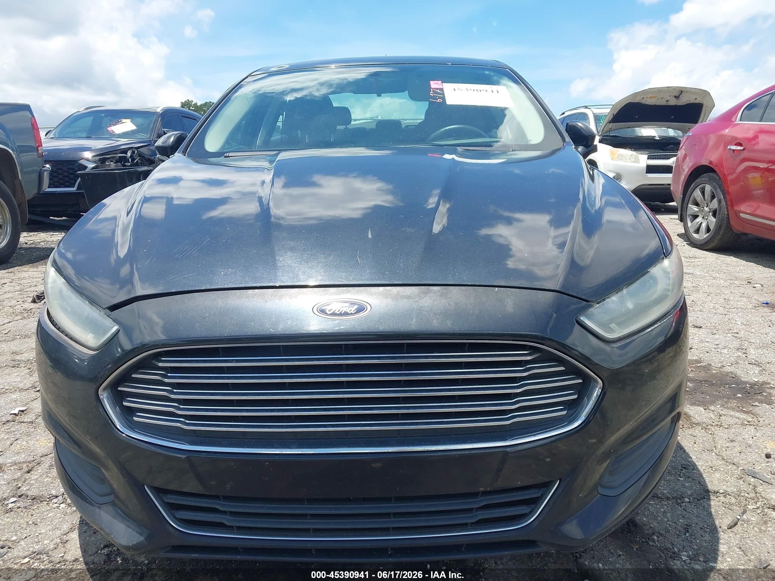 2014 Ford Fusion Se Black vin: 3FA6P0H74ER318403