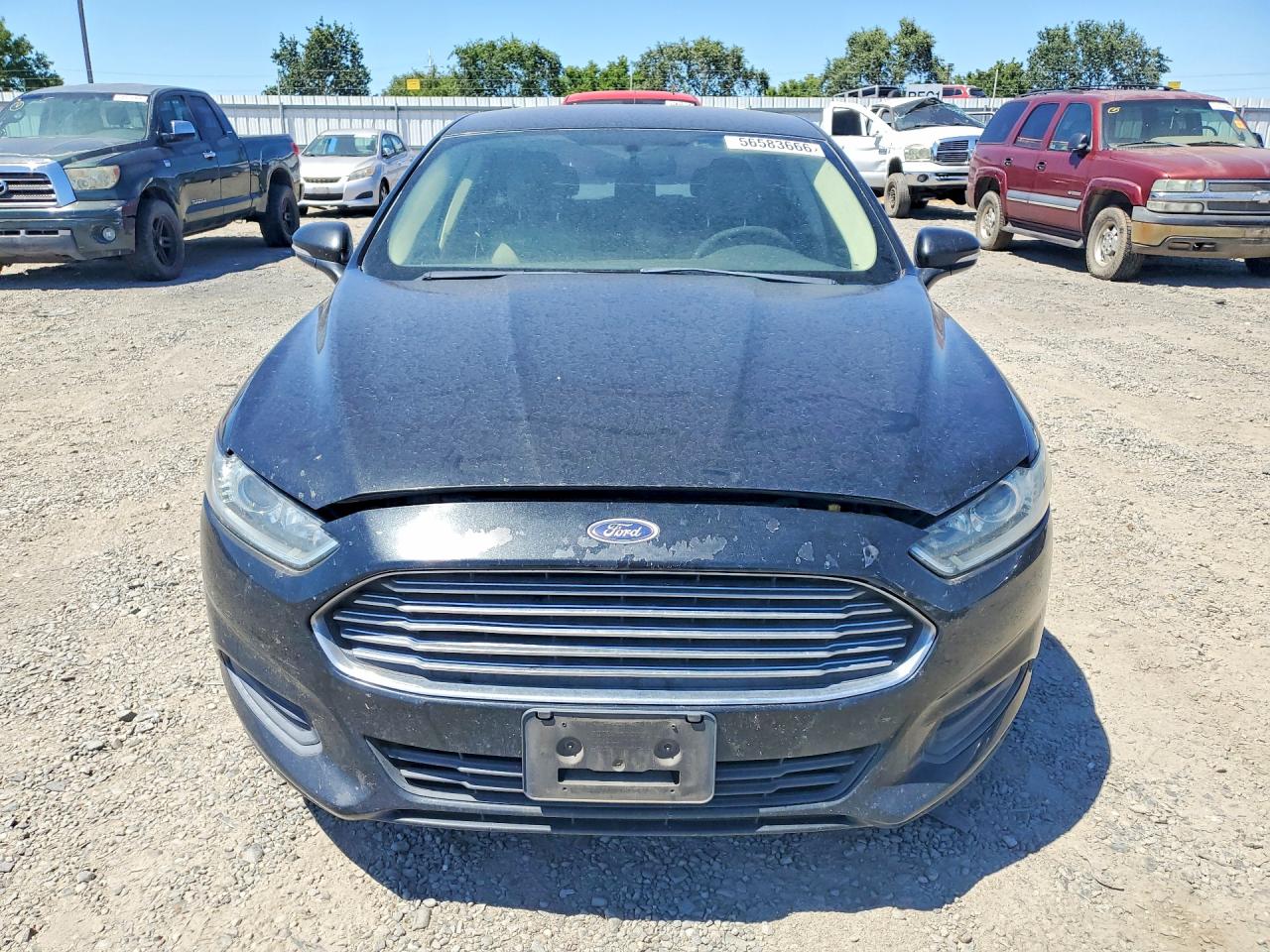 2014 Ford Fusion Se Black vin: 3FA6P0H74ER319714