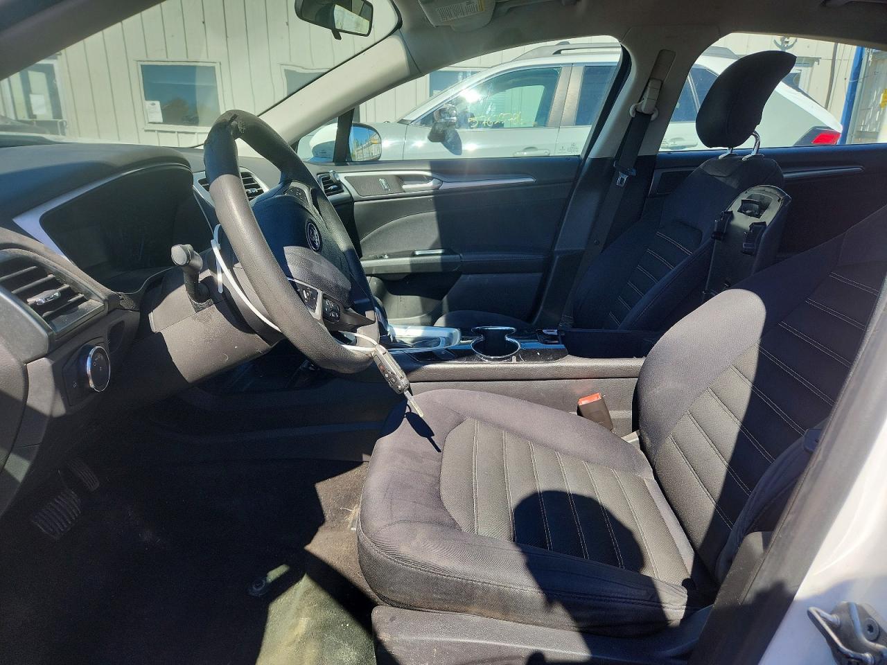2014 Ford Fusion Se White vin: 3FA6P0H74ER323018