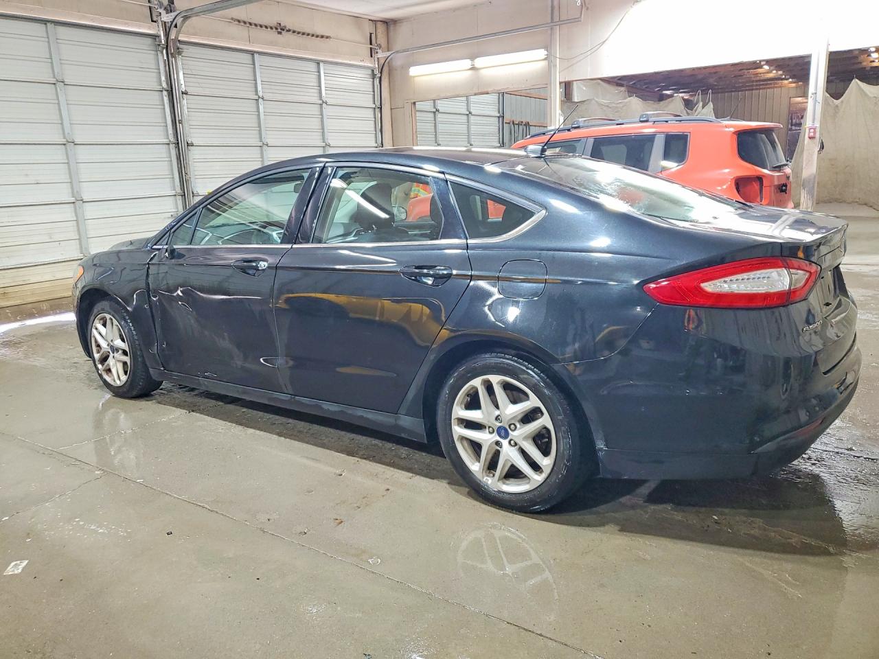 2014 Ford Fusion Se Black vin: 3FA6P0H74ER326730
