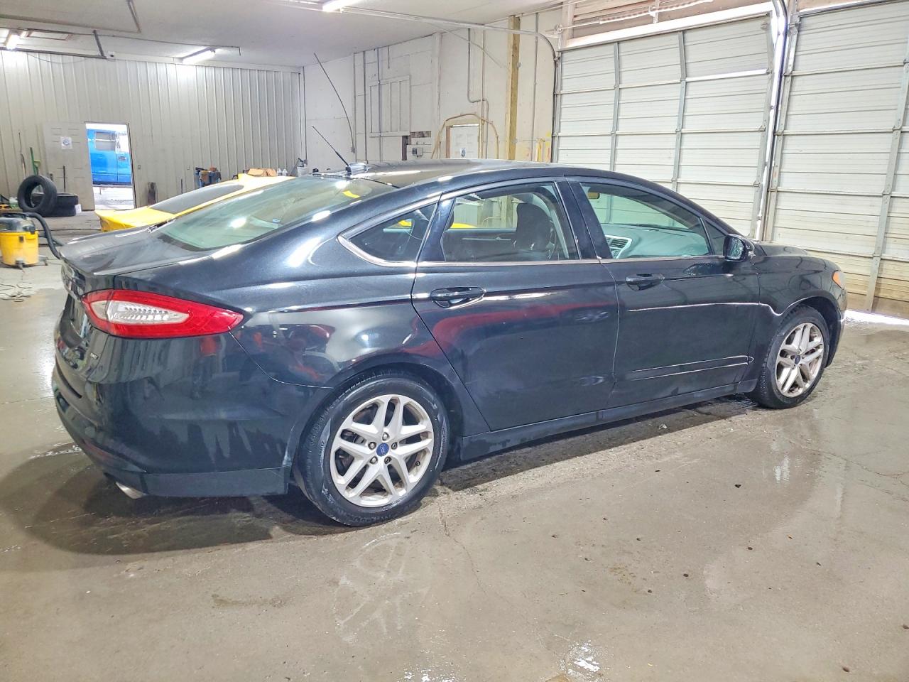 2014 Ford Fusion Se Black vin: 3FA6P0H74ER326730