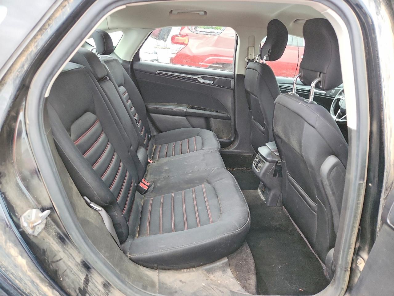 2014 Ford Fusion Se Black vin: 3FA6P0H74ER327683