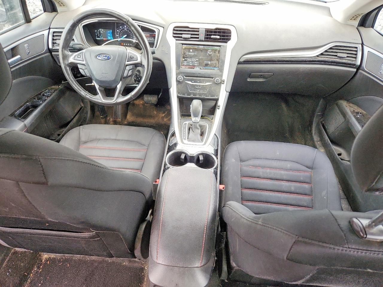 2014 Ford Fusion Se Black vin: 3FA6P0H74ER327683