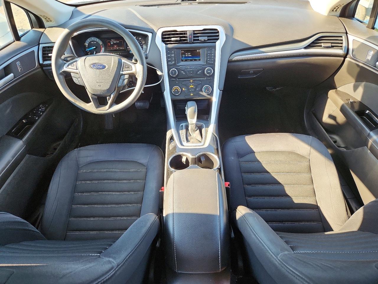2014 Ford Fusion Se White vin: 3FA6P0H74ER331734