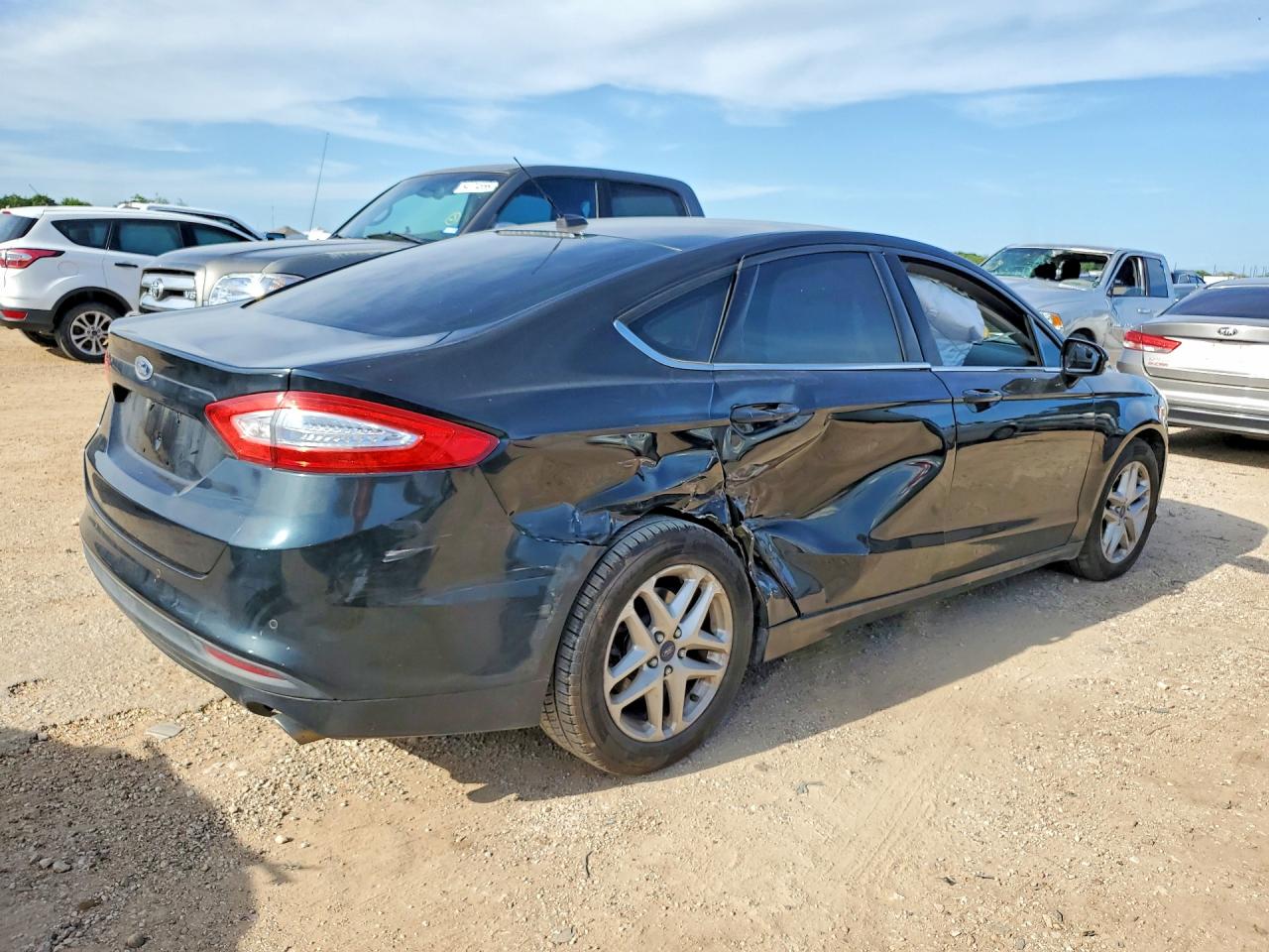 2014 Ford Fusion Se Black vin: 3FA6P0H74ER336609