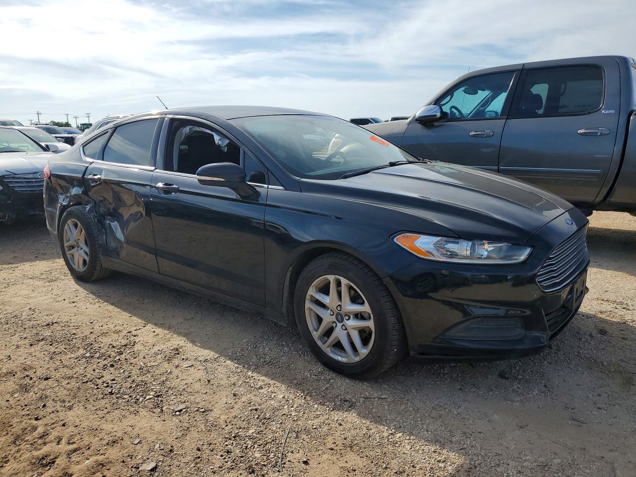 2014 Ford Fusion Se Black vin: 3FA6P0H74ER336609