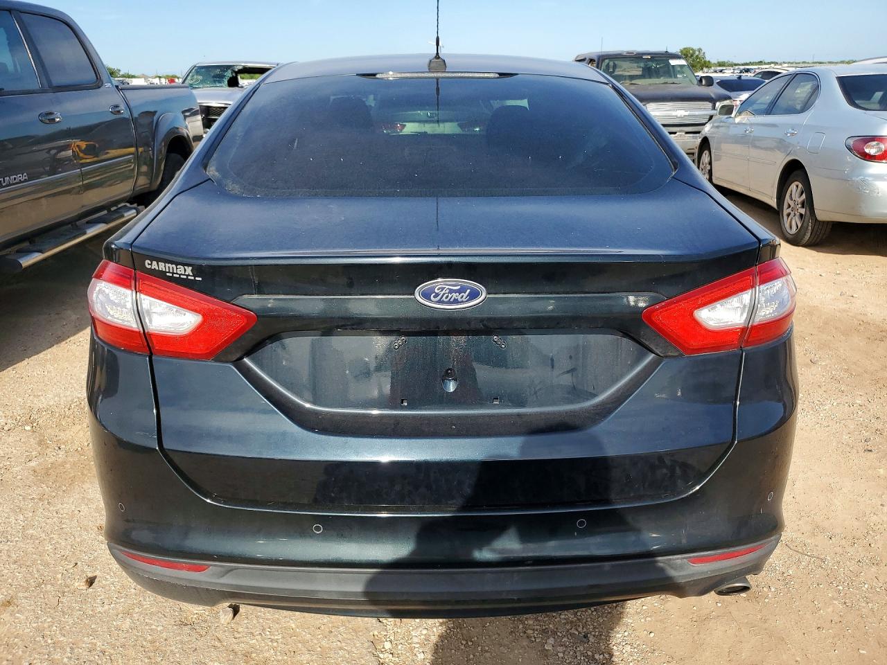 2014 Ford Fusion Se Black vin: 3FA6P0H74ER336609