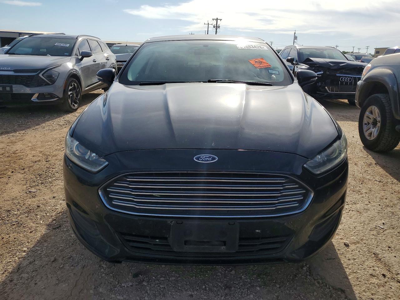 2014 Ford Fusion Se Black vin: 3FA6P0H74ER336609