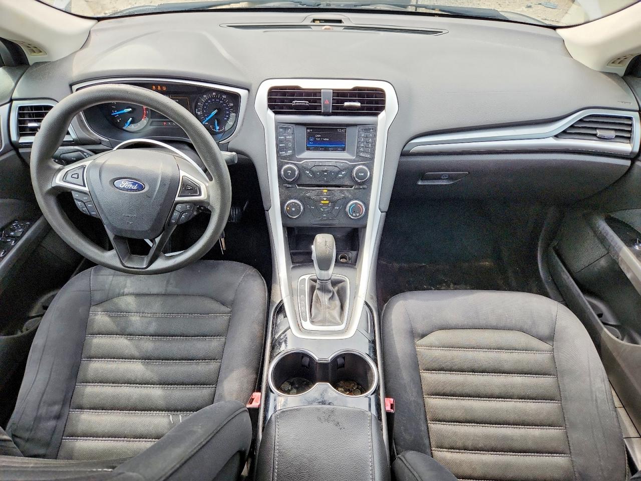 2014 Ford Fusion Se Серый vin: 3FA6P0H74ER339347