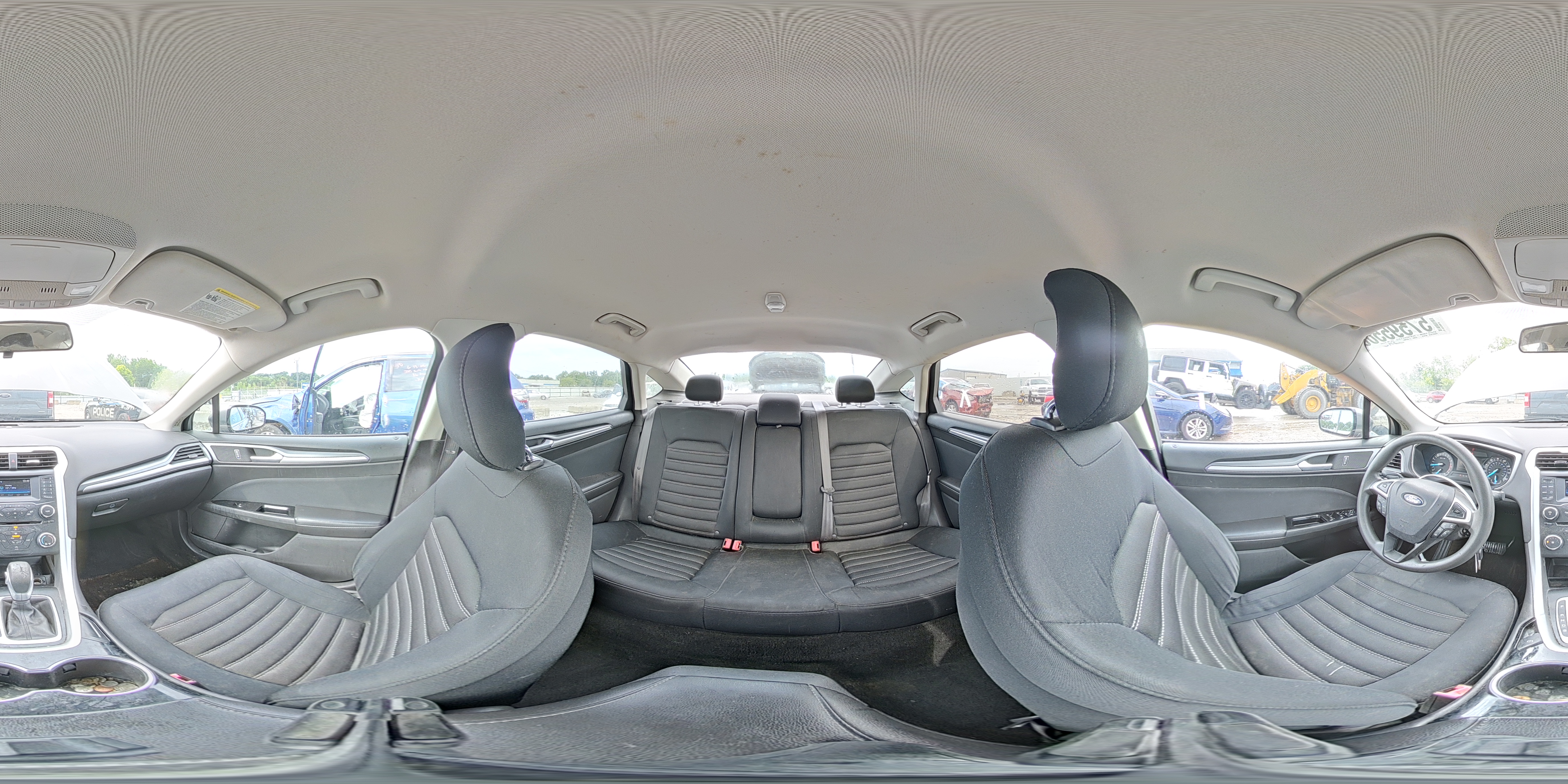 2014 Ford Fusion Se Серый vin: 3FA6P0H74ER339347