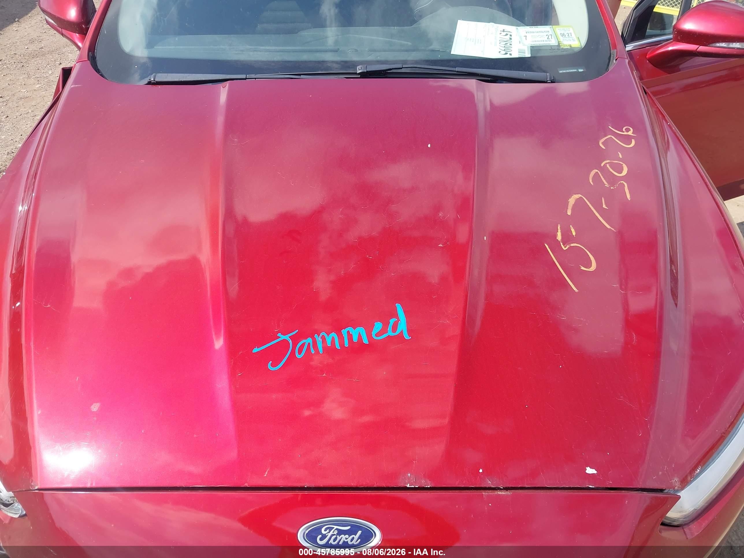 2014 Ford Fusion Se Red vin: 3FA6P0H74ER362854