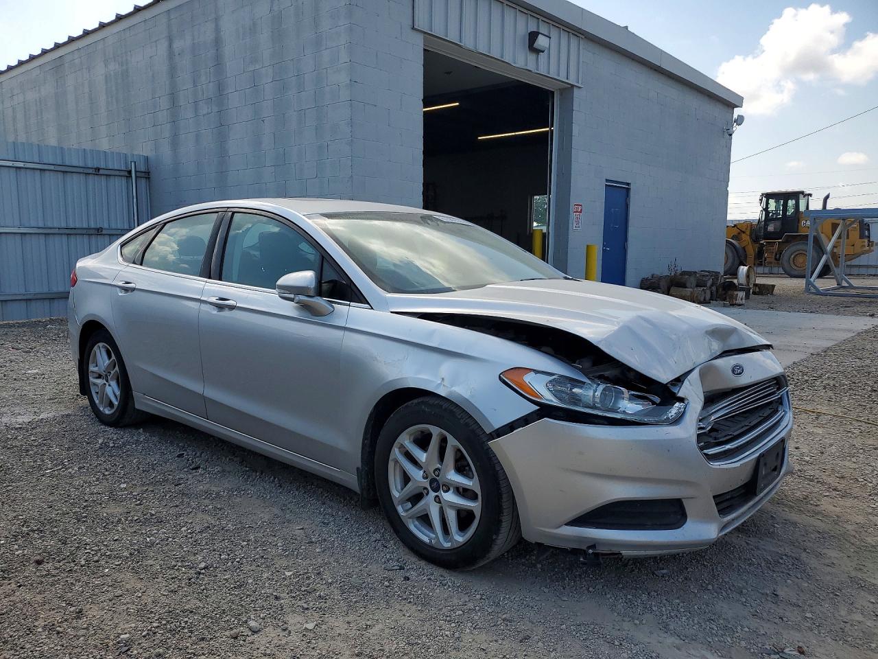 2014 Ford Fusion Se Silver vin: 3FA6P0H74ER377953